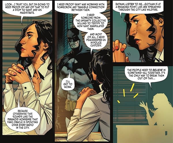 How Batman Talks To The Governments Of The World (Spoilers)