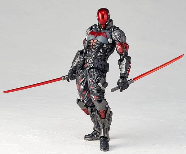 Choose Between Red Hood or Arkham Knight With New Revoltech Figure