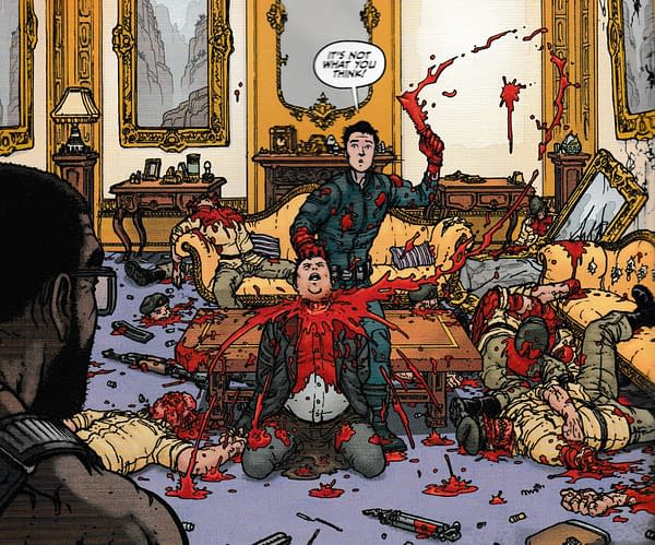 Who Do You Trust in Die!Die!Die! #5, Amazing Spider-Man #10 and Wonder Woman #59?