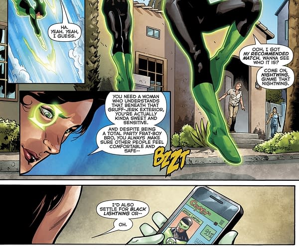 DC Superheroes In Love (Justice League #38, Batman #40, and Green Lanterns #40 Spoilers)