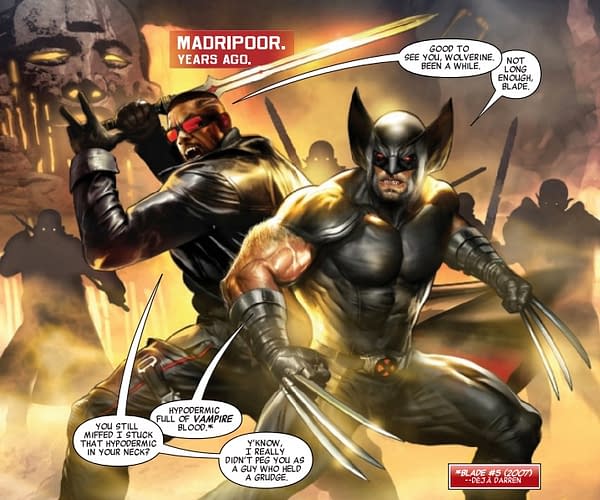 Wolverine vs. Blade: With Eyes Wide Open [Preview]