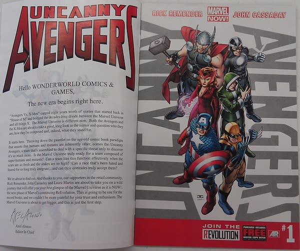 That Twentieth Uncanny Avengers #1 Cover, And Some Easy Money Making With Hastings