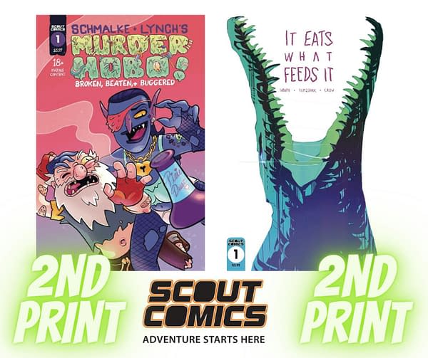 Scout Comics sell out, and will other publishers look to Kickstarter to copy their success? Credit: Scout Comics.