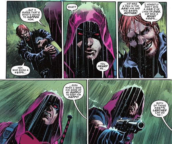 Jason Todd, Red Hood, Crosses The Line in Batman: Urban Legends #1