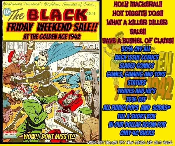 35 Black Friday Comic Shops