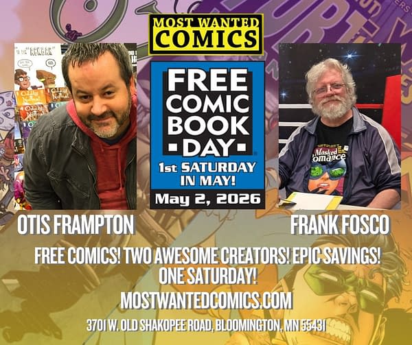 Free Comic Book Day Tomorrow. And Also Comics Giveaway Day