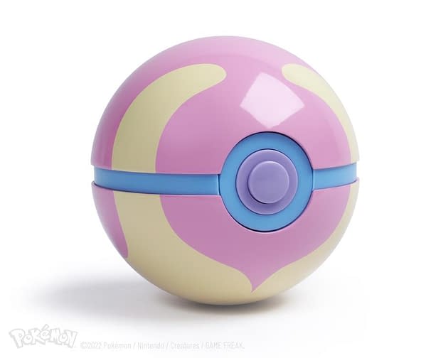 Pokemon Heal Ball Electronic Replica Arrives from the Wand Company
