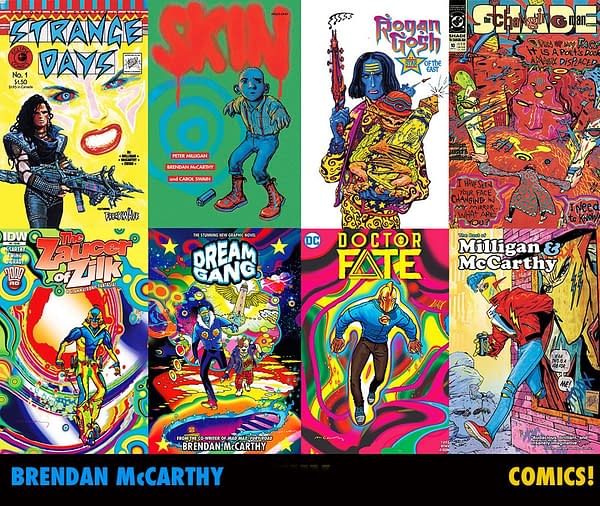 Brendan McCarthy To Stop Drawing Comics After Failing Eyesight