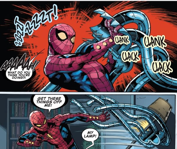 Spider-Man And His Toxic Relationship With Doc Octopus's Arms
