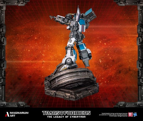 Transformers Autobot Jazz Statue 4