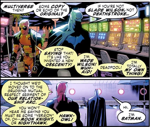 Grant Morrison On Deadpool, Deathstroke, Wade Wilson & Slade Wilson