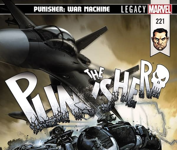 The Punisher #221 cover by Clayton Crain