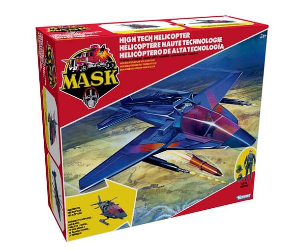 The M.A.S.K. High Tech Helicopter Takes Flight from The Loyal Subjects