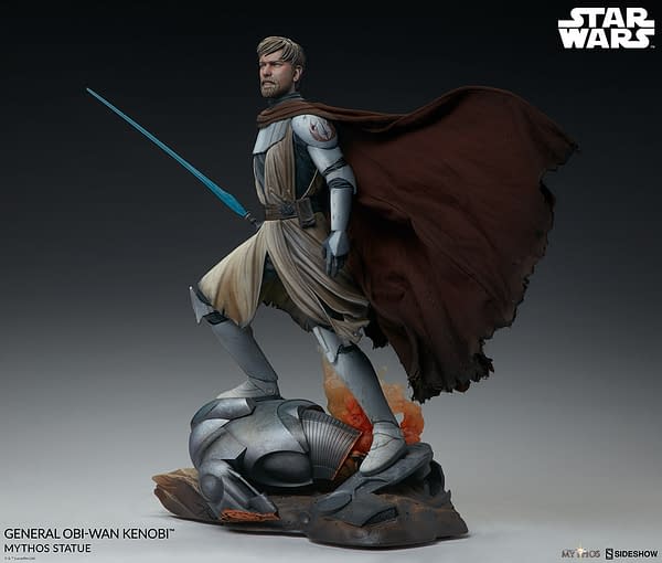 Star Wars General Obi-Wan Kenobi Reports for Duty with Sideshow
