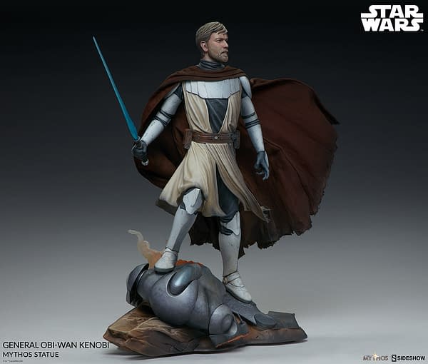 Star Wars General Obi-Wan Kenobi Reports for Duty with Sideshow