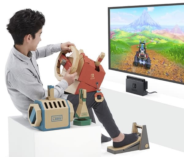Nintendo Introduces the New Labo Vehicle Kit This Week