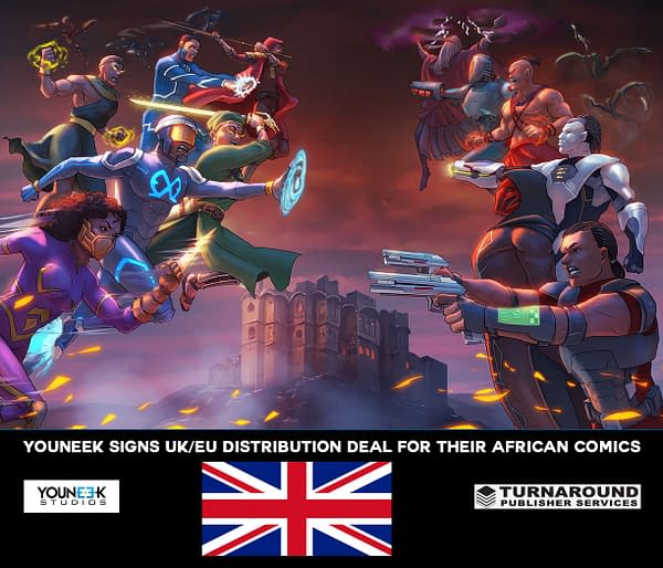 African American Superhero Comics 'YouNeek' Get UK/European Bookstore Distribution Deal