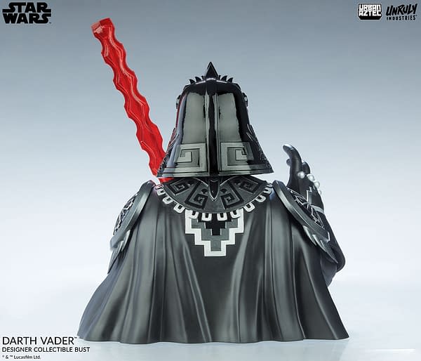 Darth Vader Receives An Urban Aztec Design from Unruly Industries