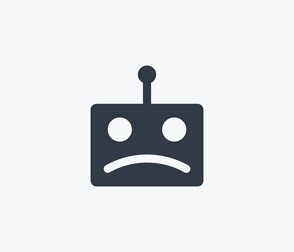 sad robot icon isolated on clean background depressed talkbot robot icon concept sign for your web site, mobile, logo, app and ui design robot icon vector illustration. Vector Contributor: REVector Via Shutterstock.com