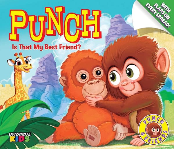 Dynmite To Publish Official Punch The Monkey Book For Kids