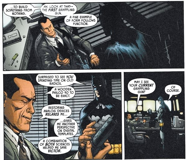 Cyborg's Dad Built Batman's Grappling Gun? Detective Comics #998 (Spoilers)