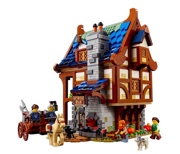 Medieval LEGO Knights Return with New LEGO Ideas Blacksmith Set