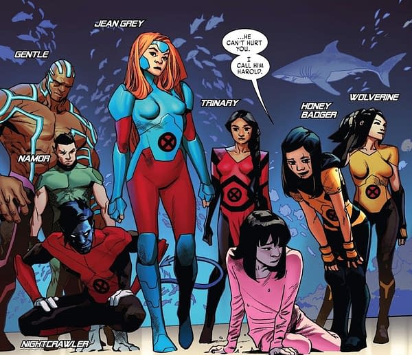 X-Men: Bland Design &#8211; The Promise of a New Beginning in X-Men Red #1