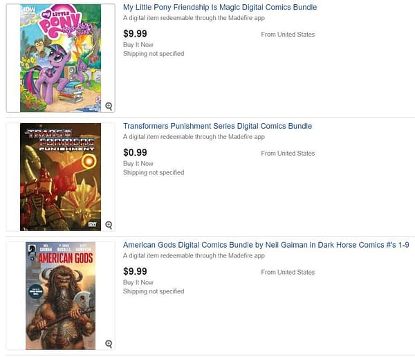 eBay To Sell Digital Comic Books from Today