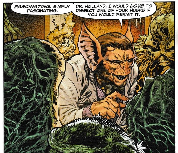 Swamp Thing Builds Himself Out of Cannabis in The Witching Hour