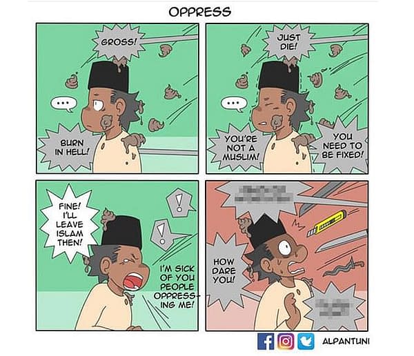 Alpantuni's Gay Muslim Cartoons 'Disappeared' From Instagram