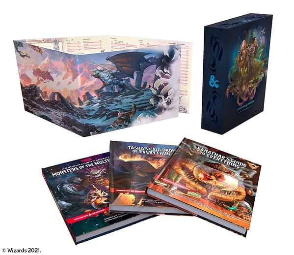 A look at the Dungeons & Dragons' Rules Expansion Gift Set, courtesy of Wizards of the Coast.