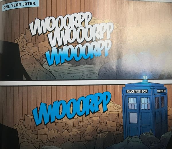 FCBD Doctor Who Finally Explains Why The Doctor Always Comes To Earth