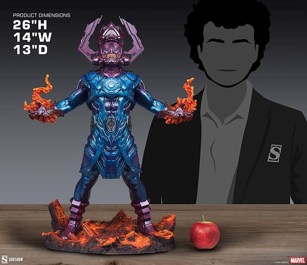 Galactus Hungers With Sideshow Collectibles Newest Marvel Maquette