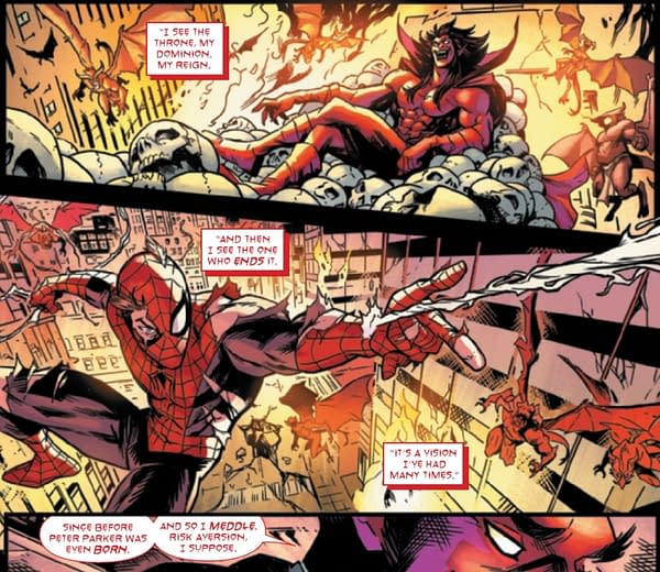 Truth About Kindred, Harry Osborn & Mephisto in Amazing Spider-Man #74