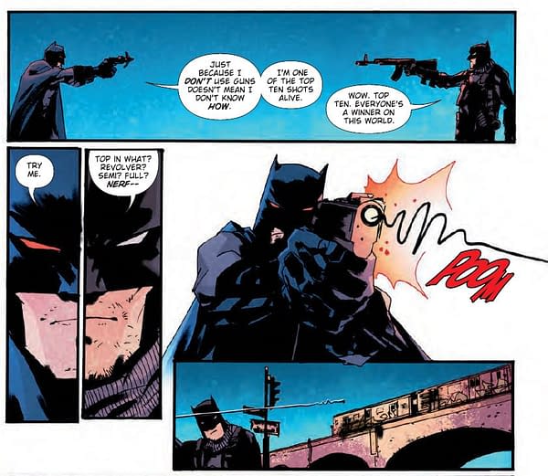 Batman is One of the The Best Shots in the World -According to Batman