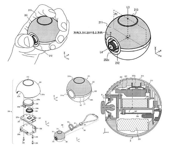 Nintendo Files New Patents For A New Poké Ball Plus