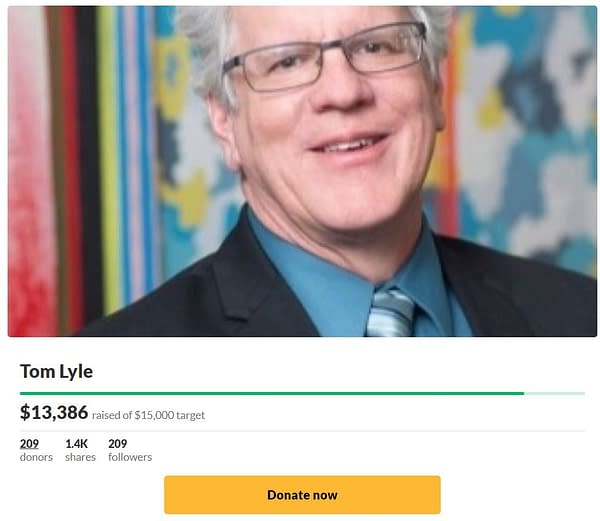 Campaign Started to Help Pay Tom Lyle's Medical Bills
