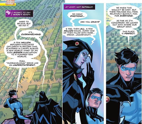 When Everyone Is An Asylum Seeker For DC's K.O. And Titans #29