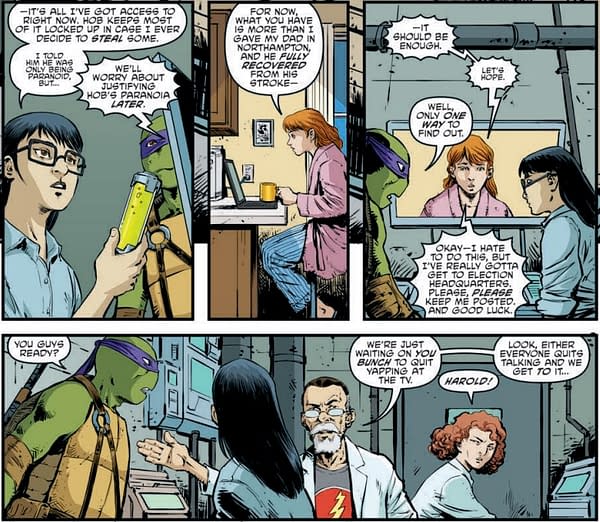The State of the American Healthcare Industry in TMNT #95
