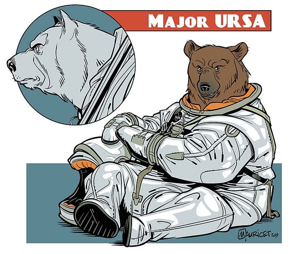 Cosby Writer/Producer Tyrone Finch Launches Major Ursa with Mauricet From Ahoy Comics