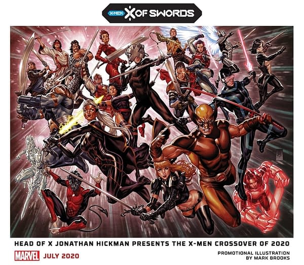 Marvel's Big X-Event: X of Swords by Jonathan Hickman, Tini Howard, and the X-Men Slack Team