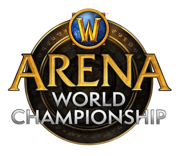 World Of Warcraft Arena World Championship logo, courtesy of Blizzard Entertainment.