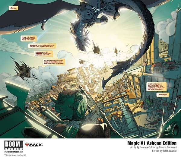 Boom to Sneak-Publish Magic: The Gathering Ashcan Comic This Week