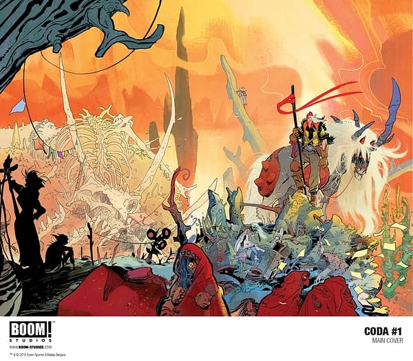 We're Gonna Groove with Simon Spurrier and Matías Bergara's Coda from BOOM! in May