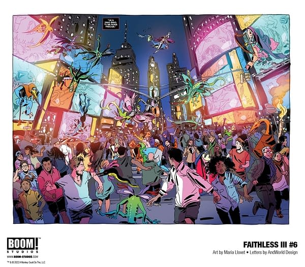 Series Finale Preview of Faithless III #6