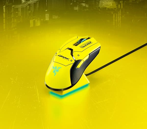 Probably the one gaming mouse you can't lose in the dark with its bright yellow design. Courtesy of Razer.