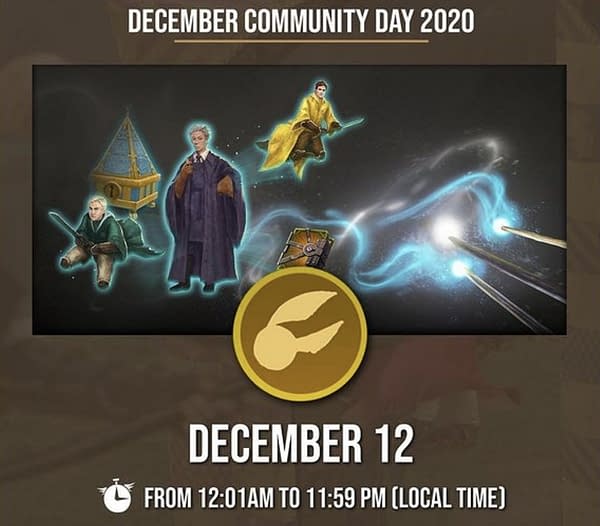 Harry Potter: Wizards Unite Community Day promo. Credit: Niantic & Orange Wizard