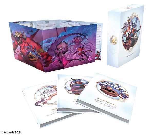 A look at the alt-cover for Dungeons & Dragons' Rules Expansion Gift Set, courtesy of Wizards of the Coast.