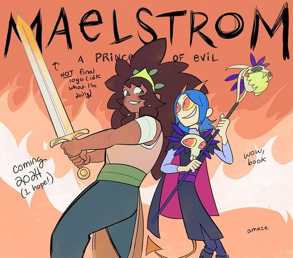 YA Graphic Novel Debut Maelstrom by Lora Merriman Sells For 6 Figures