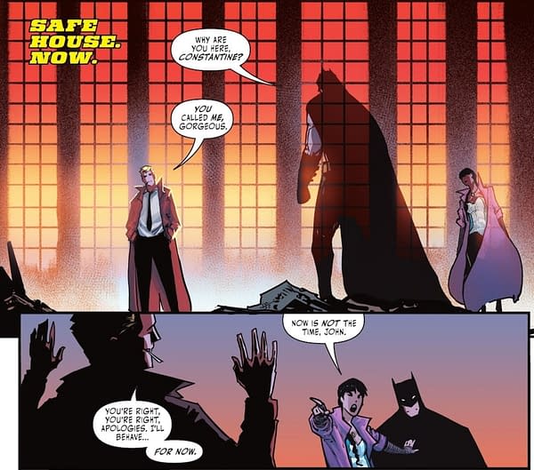 Today, John Constantine Hits On Batman (Urban Legends #13 Spoilers)